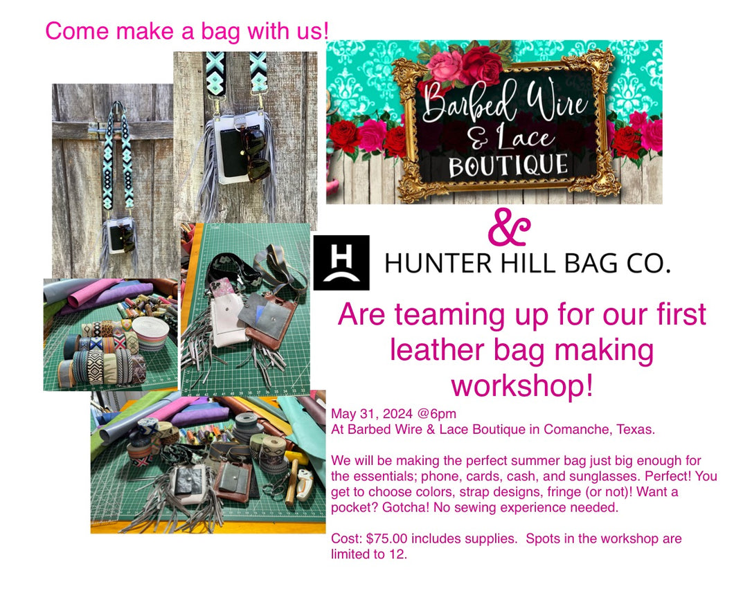 Workshop: Barbed Wire & Lace Boutique (5/31/2024)